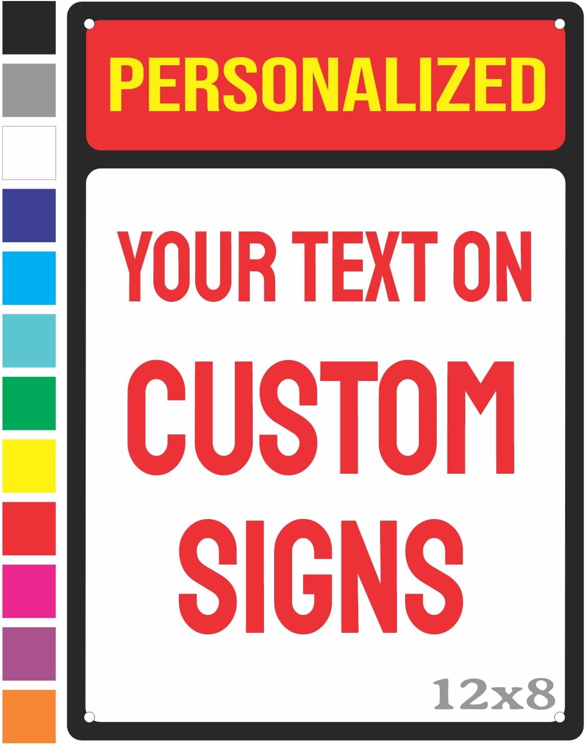 Metal Sign for Outdoor and Indoor made from weatherproof non rusting ...