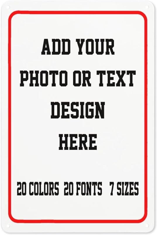 Custom Square Left Or Right Arrow Sign – 12x12 Inches, Aluminum, Made In USA, Personalize For Office, Home, Airbnb 5 thumbnail image