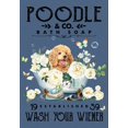 thumbnail image 1 of Metal Sign Poodle Bath Soap Established Wash Your Wiener Sign Vintage Funny Sign Retro Aluminum Tin Signs for Home Farm Garden Bar Bathroom Kitchen 12x16 Inch, 1 of 5