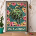 thumbnail image 1 of Metal Sign Salty Lil' Beach Sign Vintage Funny Sign Retro Aluminum Tin Signs for Home Farm Garden Bar Bathroom Kitchen 12x16 Inch, 1 of 5