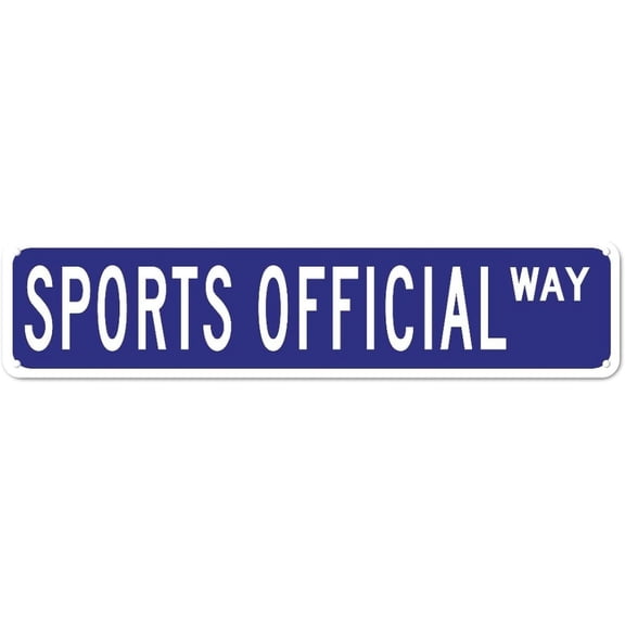 Metal Sign Sports Official WAY Vintage Signs Retro Tin Signs Plaque Aluminum Sign Quotes Home Kitchen Garden Wall Funny Pub Club Porch Sign Decoration 4x16 Inch