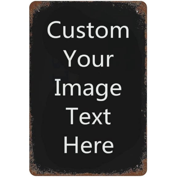 Metal Signs,Personalized Vintage Tin Signs, ized Waterproof Aluminum Signs Warning Tin Sign Danger Metal Sign For Home Wall Decor Gift Ideas, Text Image