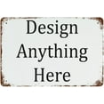 thumbnail image 1 of Metal Signs,Personalized Vintage Tin Signs, ized Waterproof Aluminum Signs Warning Tin Sign Danger Metal Sign For Home Wall Decor Gift Ideas, Text Image, 1 of 5