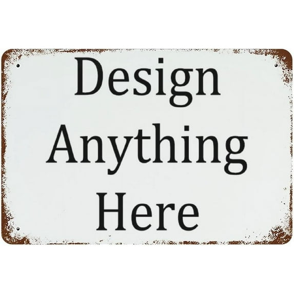 Metal Signs,Personalized Vintage Tin Signs, ized Waterproof Aluminum Signs Warning Tin Sign Danger Metal Sign For Home Wall Decor Gift Ideas, Text Image