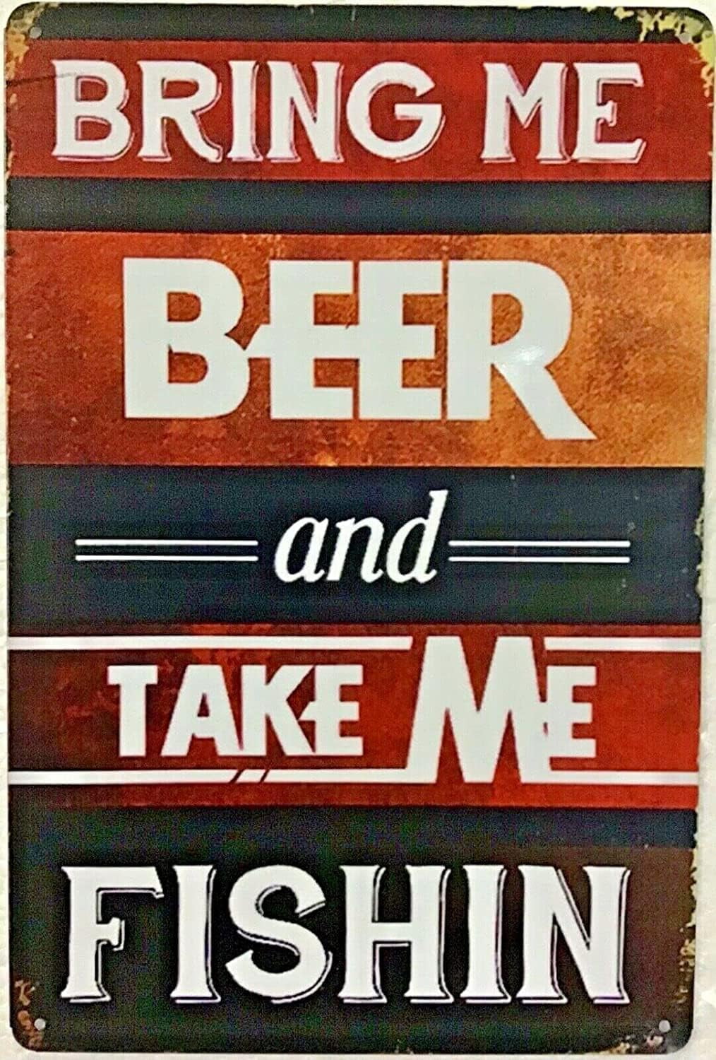 Funny Jaws Movie Metal Tin Sign 12x8 Inch - Vintage Retro Wall Decor For Garage, Man Cave, Bar, Kitchen, Cafe