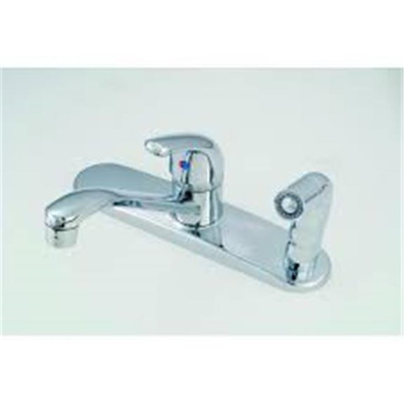 Metal Single Lever Kit with Spray, Chrome