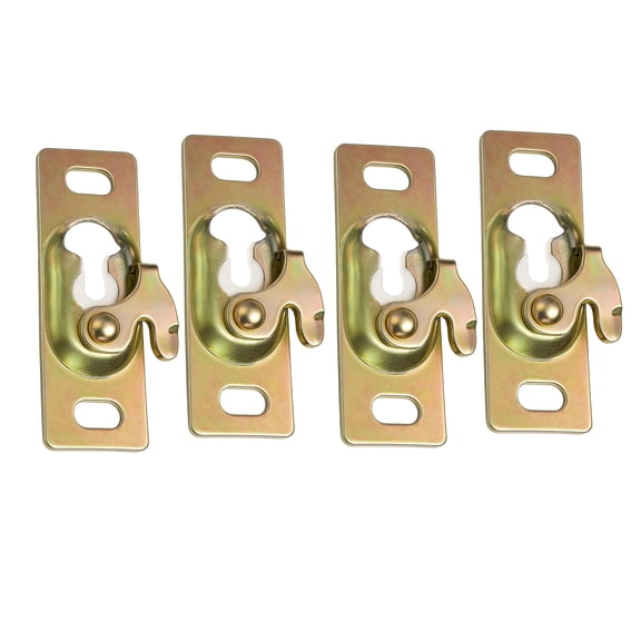 Metal Sliding Door Hanger Brackets Erosion Resistant Designs Suspension Plates For Easy Track Mounting Solution
