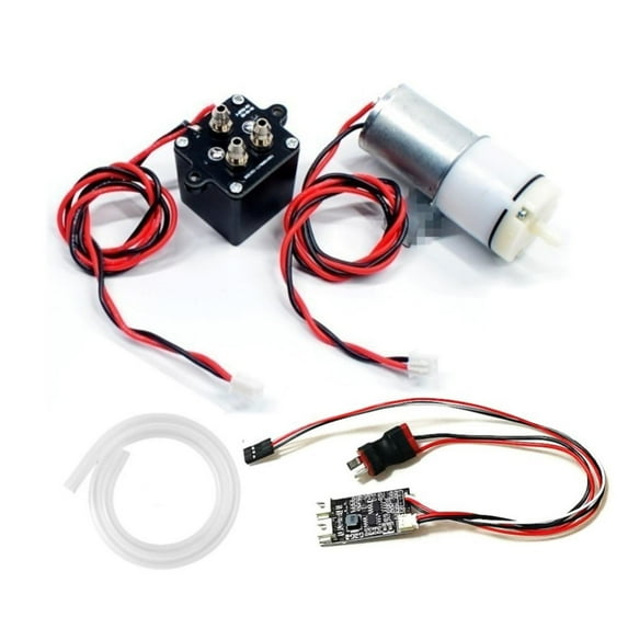 Metal Smoke Generator for RC Climbing Cars Compatible with Axial SCX10 III, Easy Install