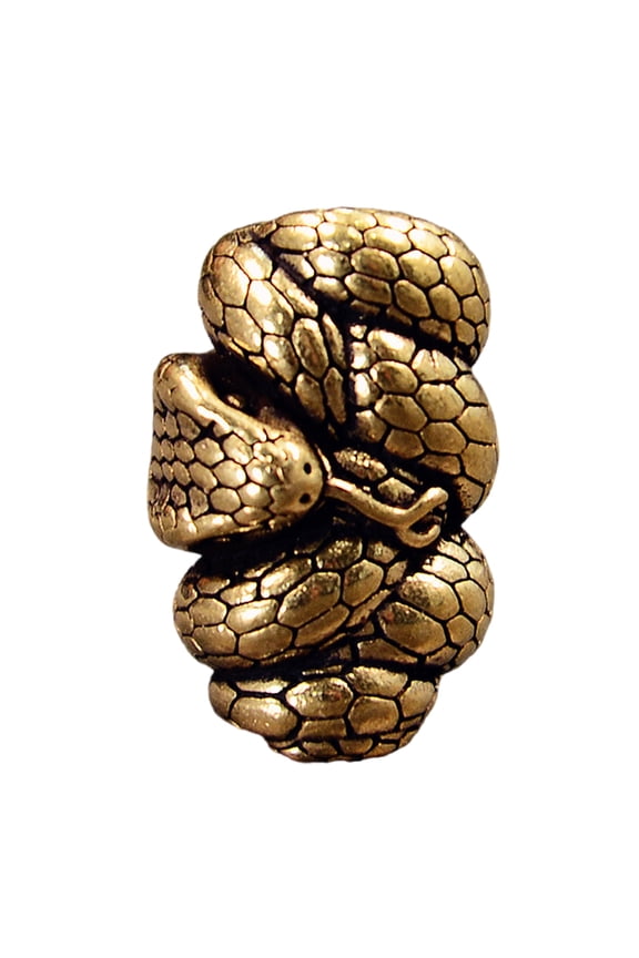 Metal Snake Serpents Pendant for Keychain and Backpack Decoration Unique Snake Charm Paracord Accessories