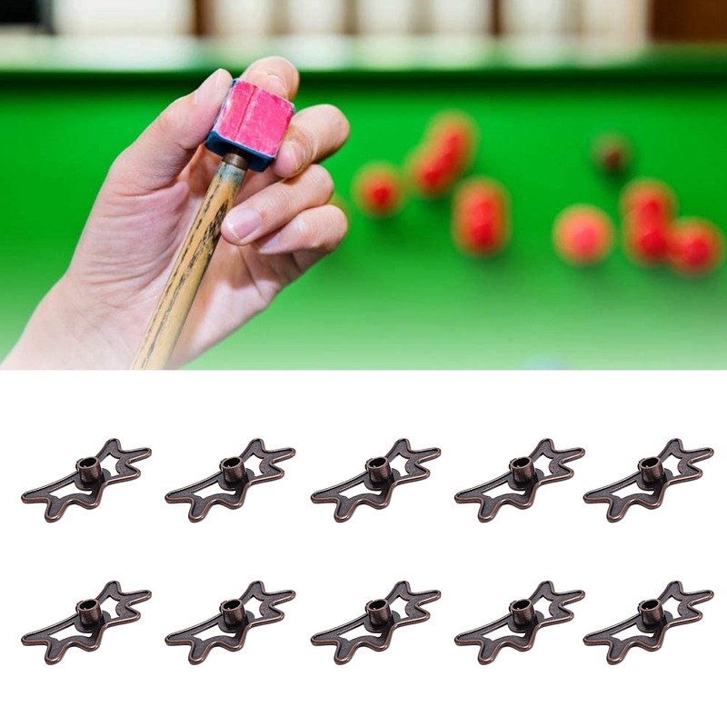 Metal Snooker Cue Rack Bridge Head Rod Holder Pool Cue Stick Pole Rack,Black