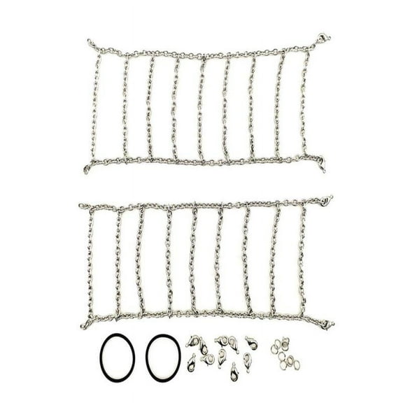 Metal Snow Ice Tire Chains Non-Slip Wheel Chain For 1.9 "Tire 105-110mm
