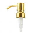thumbnail image 1 of Metal Soap and Lotion Dispenser Replacement Pump for Hand Sanitize Bathroom Kitchen Accessories - Golden, 1 of 6