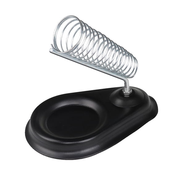 Metal Soldering Iron Stand with Heavy Cast Iron Base for Electronics Repair and Projects