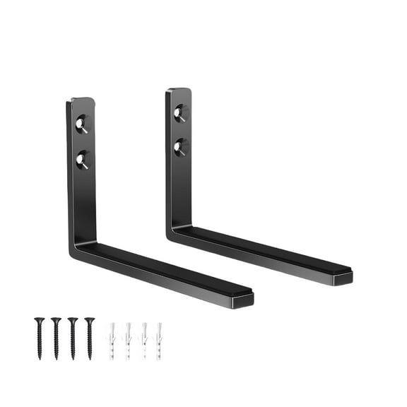 Metal Soundbar Wall Mount With Adjustable Depth Bracket for Modern Living Space