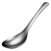 Metal Soup Spoons,Stainless Steel Silverware Spoon for Soup,Dishwasher Safe Spoons for Restaurant by WEIWEIGG