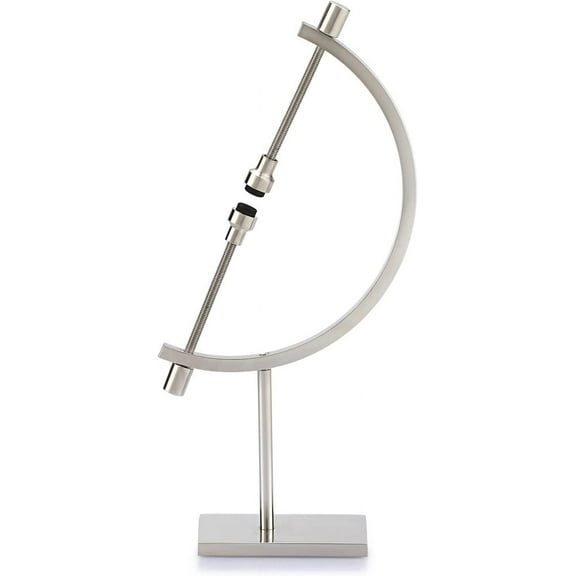 Metal Sphere Holder Caliper Stand, Caliper Style Display Stand for Mineral, Ornament, Gem, Shell, Coin, etc