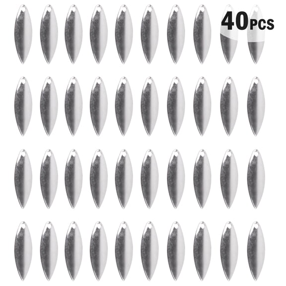 VanRolldex Copper Spinnerbait Fishing Lures for Steelhead, Walleye & Trout with Plastic Box, 40-Count