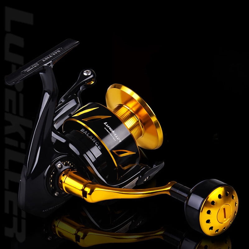 Metal Spinning Reel Jigging Reel10BB 30KGS drag Saltwater Fishing Reel Spinning