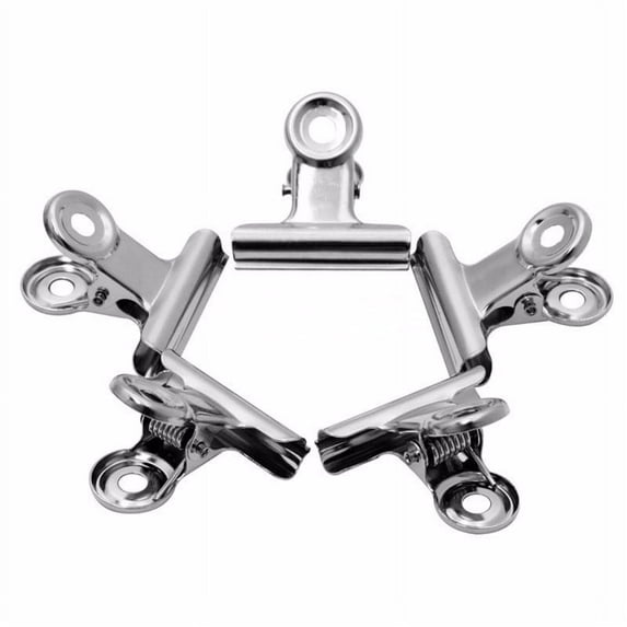 Metal Spring Binder Clips for Paper Storage, Simple and Convenient Design