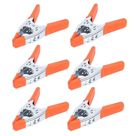 Heavy Duty Metal Spring Clamp for Woodworking Multipurpose Clip Strong Grip Hand Tool