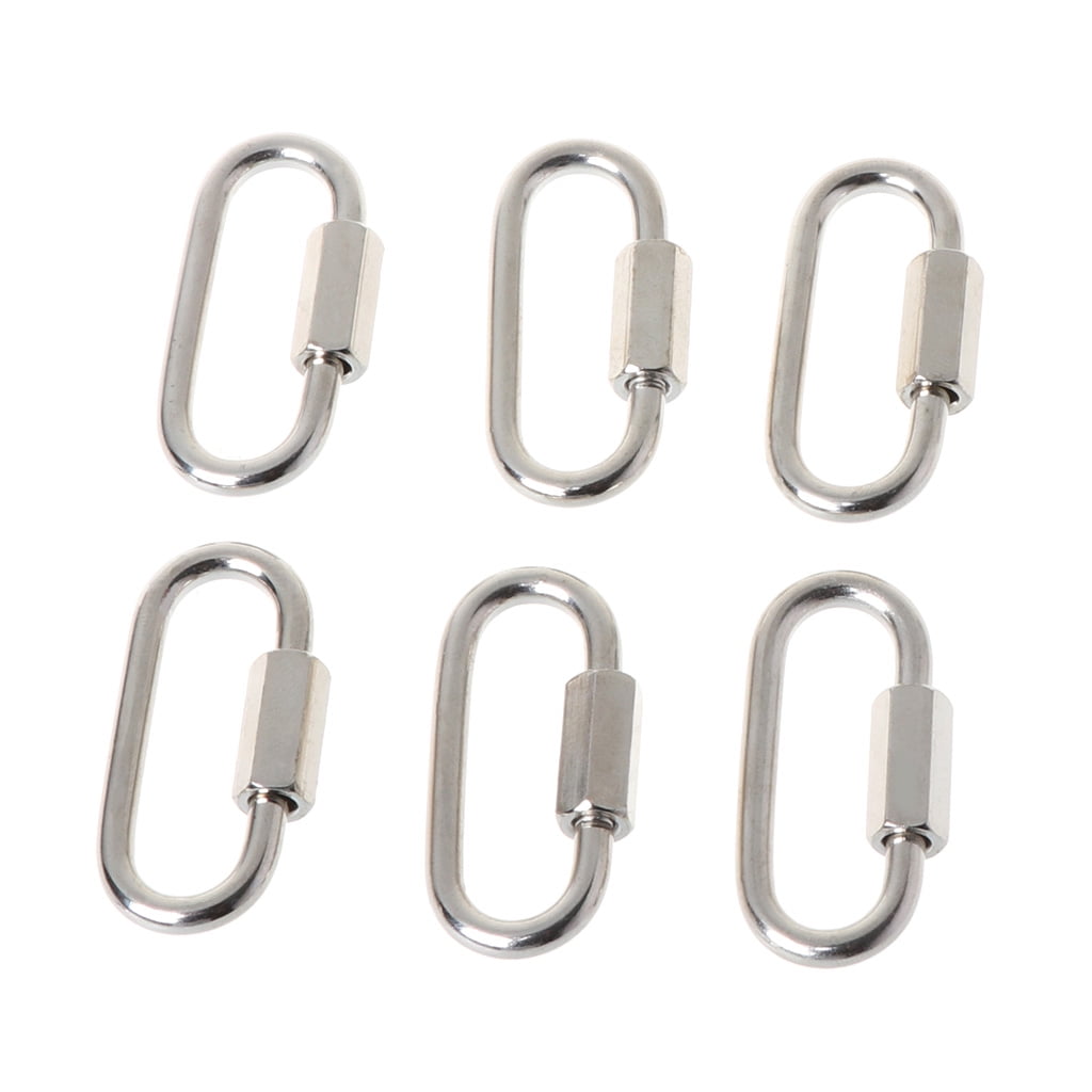 Image showcasing 6Pcs Parrot Toy Making Parts Hooks Pet Bird Hanging Cage Accessories ...