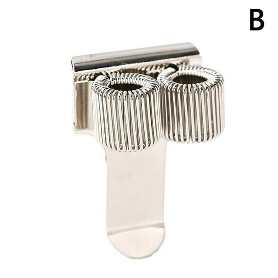 Metal Spring Pen Holder With Pocket Clip Doctors Nurse Holders Pen Uniform C5S1
