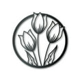 thumbnail image 1 of Metal Spring Tulips Wall Art - 14 Color Options 18, 1 of 5
