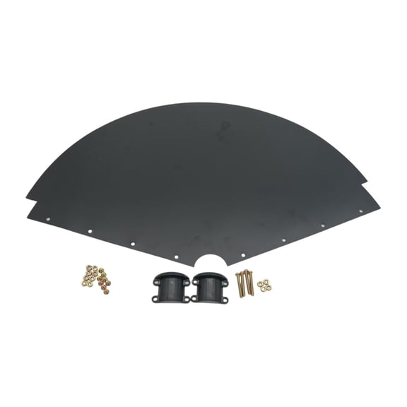 Metal Squirrel Baffle, Rust-Proof Bird Feeder Guard for Pole and Hanging Mounting, Multiple Sizes and Configurations Available, 1 Set