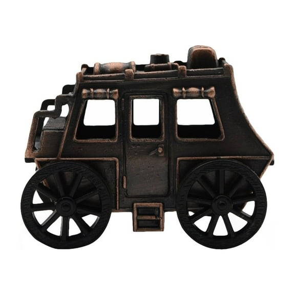 Metal Stagecoach Replica Novelty Toy Desk Pencil Sharpener Die Cast Collectible