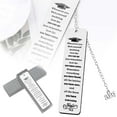 Metal Stainless Steel Bookmark 2024 Graduation Season Bookmark Book