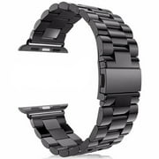 Metal Stainless Steel Strap Compatible with Apple Watch Bands 44mm 45mm 49mm 42mm 41mm 40mm 38mm Accessories Bracelet Metal Wristbands for iWatch Series 9 8 Ult