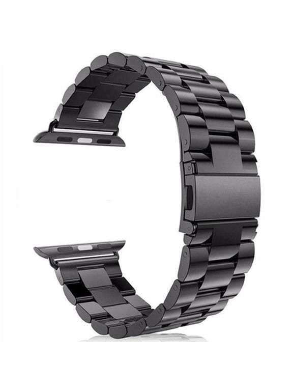 Metal Stainless Steel Strap Compatible with Apple Watch Bands 44mm 45mm 49mm 42mm 41mm 40mm 38mm Accessories Bracelet Metal Wristbands for iWatch Series 9 8 Ultra 3 4 5 6 SE 7 Women Men Band