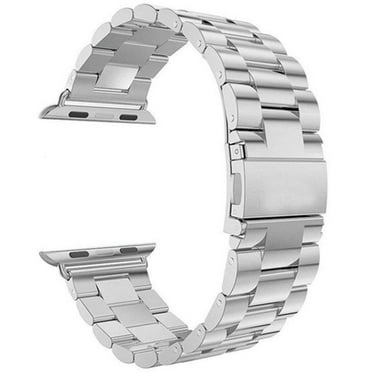 Metal Stainless Steel Strap Compatible with Apple Watch Bands 44mm 45mm 49mm 42mm 41mm 40mm 38mm Accessories Bracelet Metal Wristbands for iWatch Series 9 8 Ultra 3 4 5 6 SE 7 Women Men Band