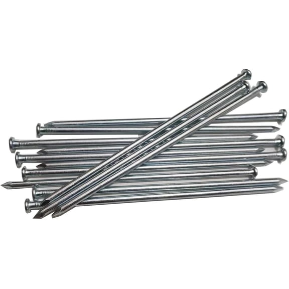 Metal Stakes, 10 Inch 50Pcs Galvanized Landscape Spikes,Garden Nails for Turf...