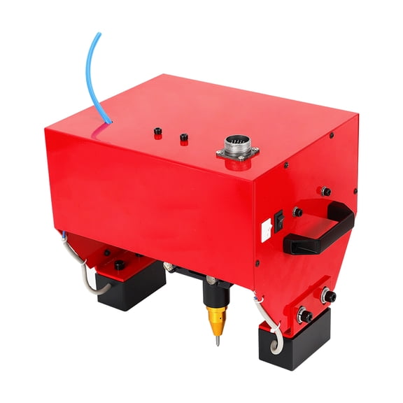 Metal Stamping Machine,Metal Label Stamping Printer Machine Marking Machine Dot Peen Marking Code Metal Engraver Machine for VIN Code Chassis Number kit