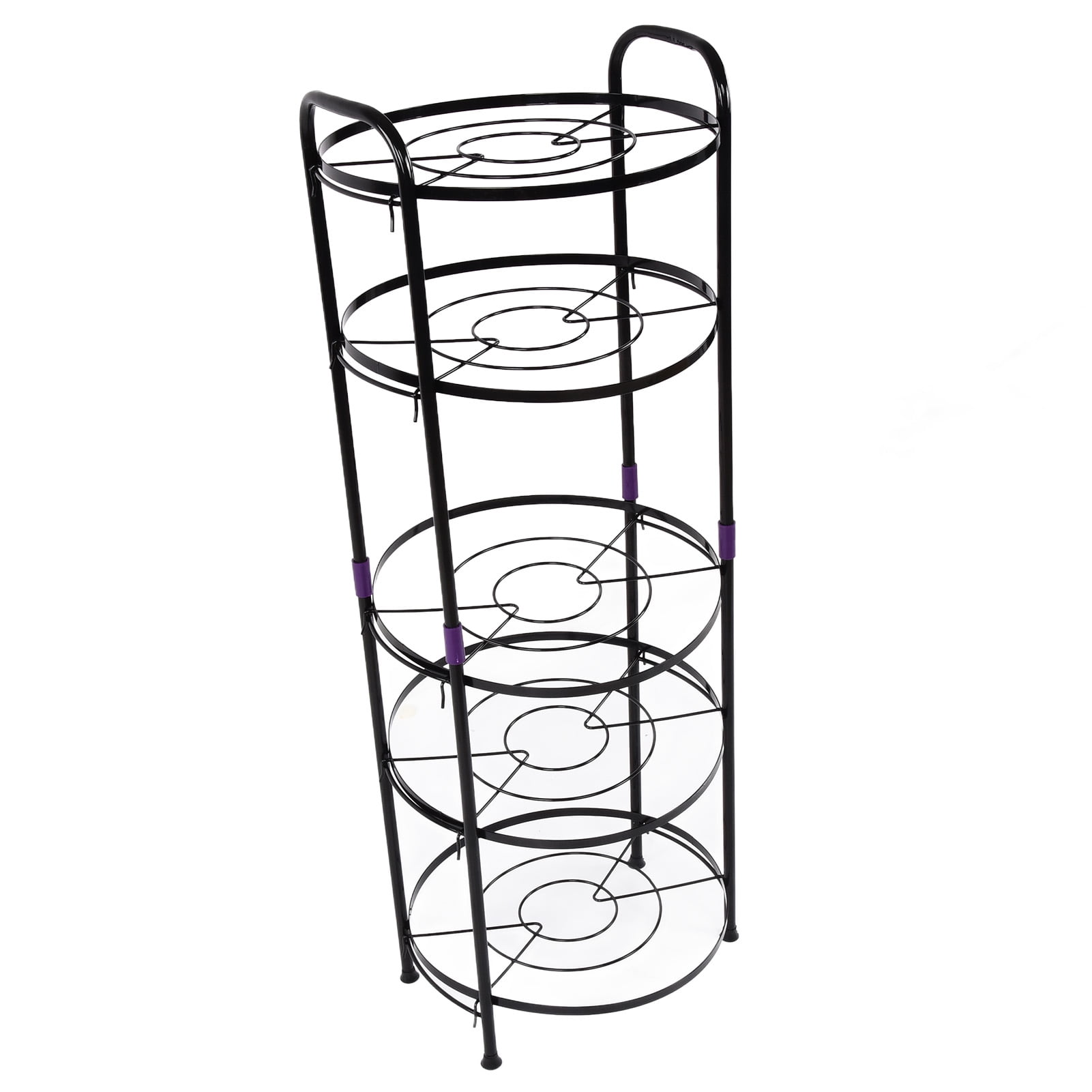 Metal Standing Shelf Unit, Rust Proof 5 Tier Storage Shelves For