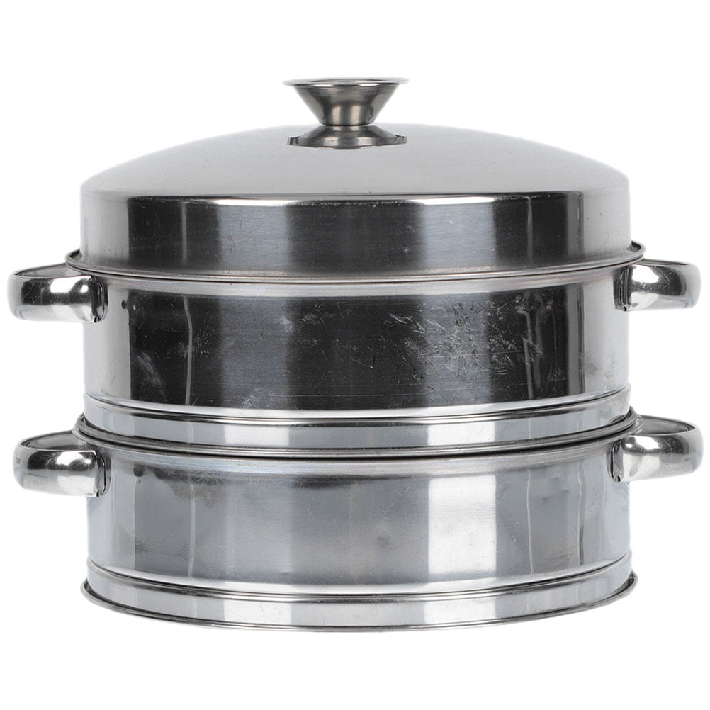 Metal Steamer Basket Stainless Steel Cookware Cooking Pot Pan for Food