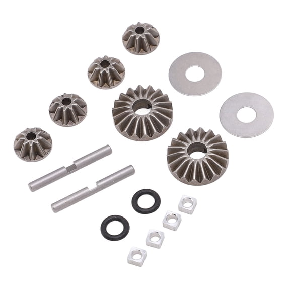 Metal Steel Differential Bevel Gear Set, RC Car Replacement Parts,Motor Gears Kit for ZD Racing 1/7 D-BX07 MTX07 EX07 RC Car Upgrade Parts
