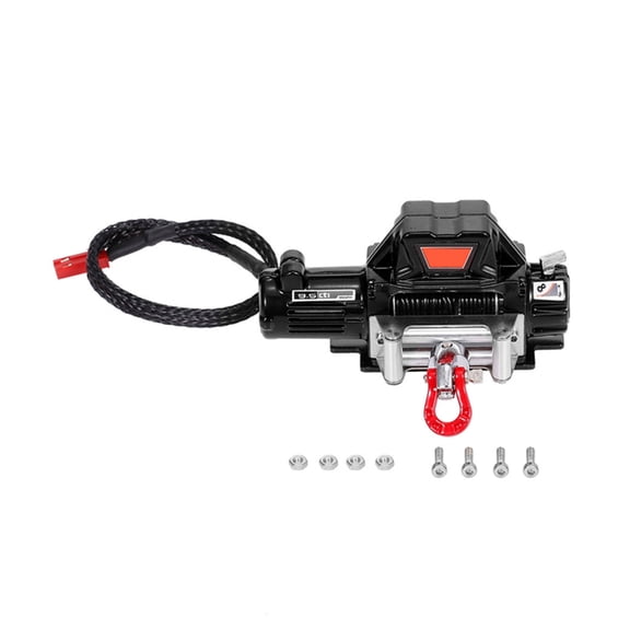 Metal Steel Wire Automatic Simulated Winch RC Crawler Winch for Redcat D90 SCX10