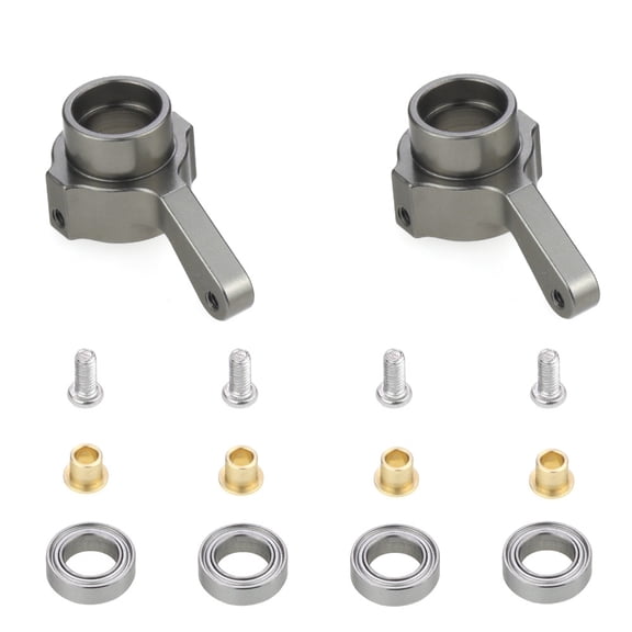 Metal Steering Cup Turn Kit for C14 C24 C34 C44 B14 B1 B16 B24 B36 MN D90 D91 MN99S RC Car Parts,Titanium