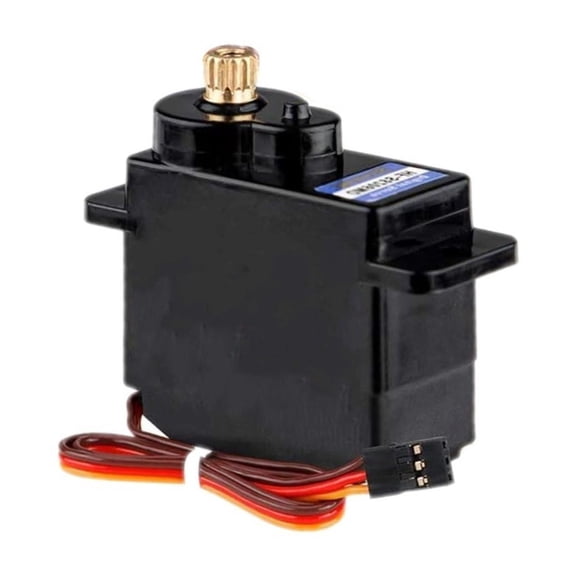Metal Steering Gear Servo Compatible for Axial SCX24 Optimized for Low-Voltage Use