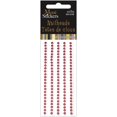thumbnail image 1 of Mark Richards Metal Stickers Nailheads 3mm Round 125/Pkg-Red, 1 of 1