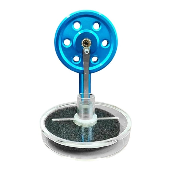 Metal Stirling Engine Model Low Temperature Difference Runs On Hot Coffee For Office Desk Conversation Starter