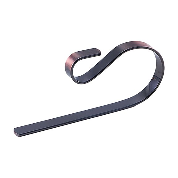 Metal Stocking Hanger,Stylish S Shaped Hook for Fireplace Mantel,Mantle Garland Hanger Christmas Stocking Holder,For Front Door Garland Hanger,Holiday Decorchristmas Hook(Purple,4.72x2.17x0.87")