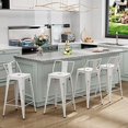 Metal Stools with Backs Kitchen Counter Stools Counter Height Stools