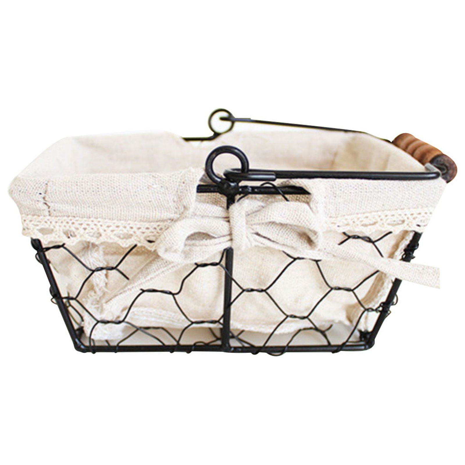 Metal Storage Baskets Country Chicken Wire Small Gift Baskets Gathering