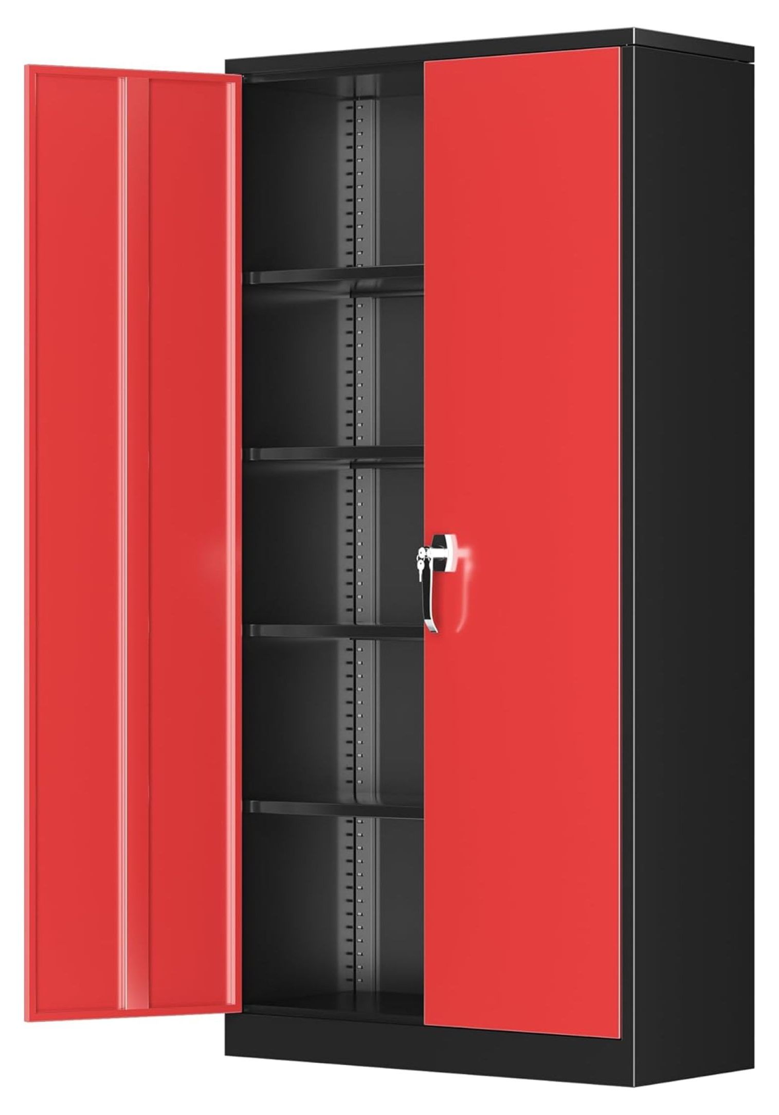 Metal Storage Locking Steel Garage with Doors and