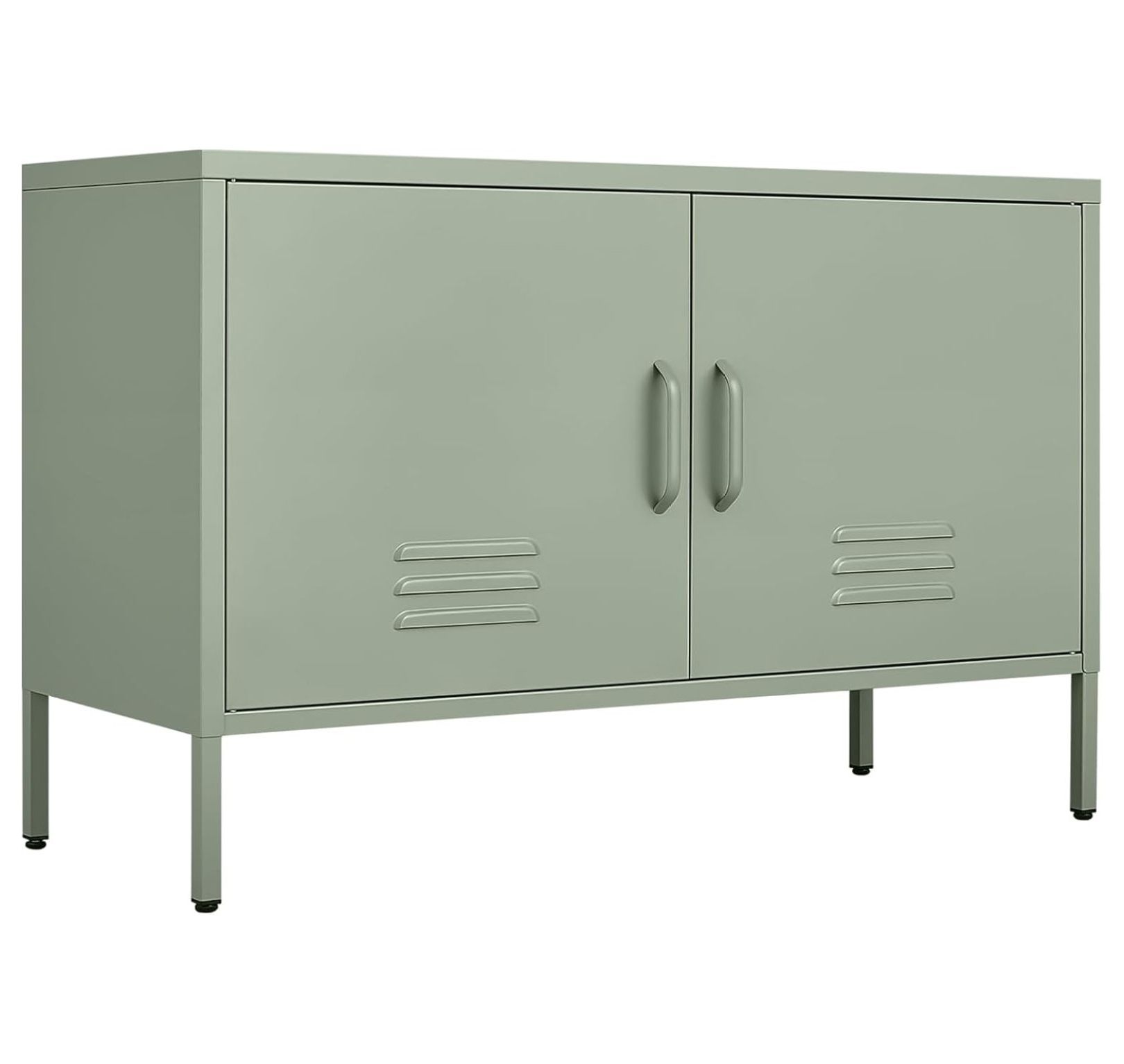 Metal Storage Stand Locker Metal Accent