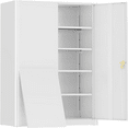 Metal Storage 72\u201DLocking with 2 Doors and 4