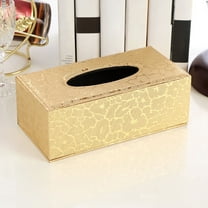 Metal Storage Rack,Leather Tissue Box Minimalist Home Hotel Car Mounted Leather Paper Suction Paper Box